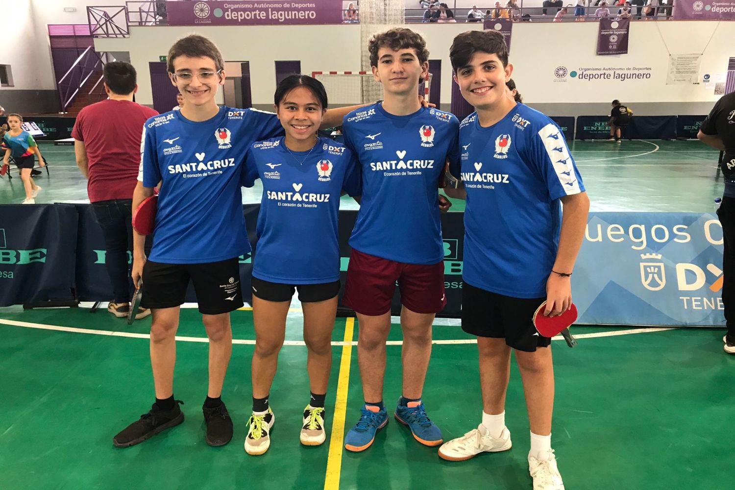 cronica de la jornada dedalos tenis de mesa